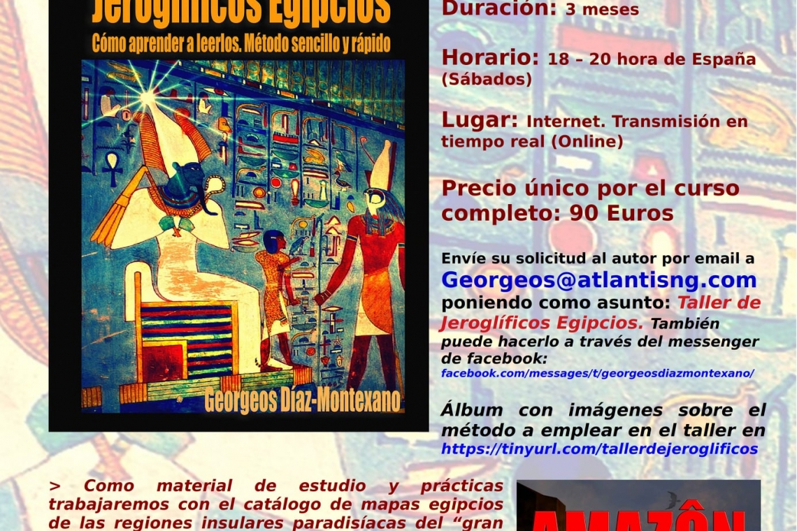 curso de jeroglíficos con Georgeos Díaz-Montexano